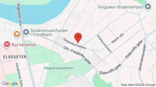 Apartments for rent i Trondheim Midtbyen - kort over placeringen