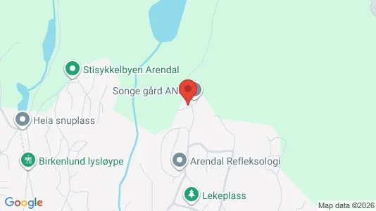 Apartments for rent i Arendal - kort over placeringen