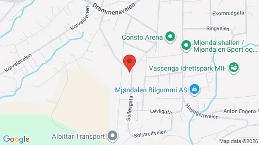 Apartments for rent i Nedre Eiker - kort over placeringen