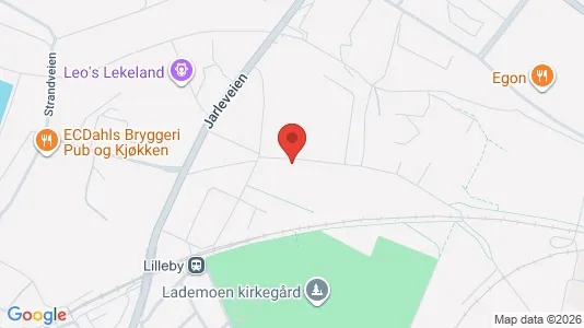 Apartments for rent i Trondheim Østbyen - kort over placeringen