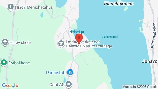 Rooms for rent i Arendal - kort over placeringen