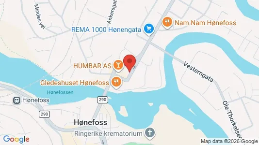 Apartments for rent i Ringerike - kort over placeringen