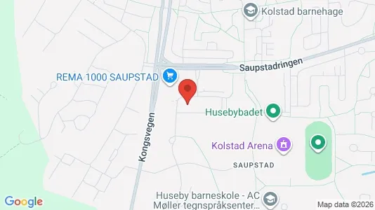 Apartments for rent i Trondheim Heimdal - kort over placeringen