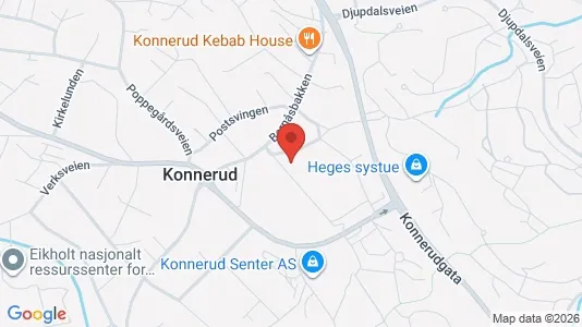 Apartments for rent i Drammen - kort over placeringen
