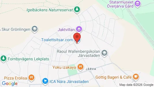 Apartments for rent i Solna - kort over placeringen