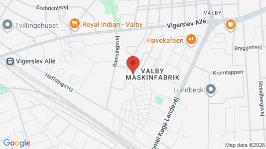 Apartments for rent i Valby - kort over placeringen
