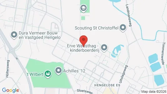 Apartments for rent i Hengelo - kort over placeringen