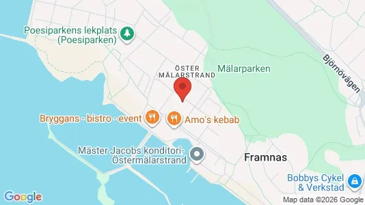 Apartments for rent i Västerås - kort over placeringen