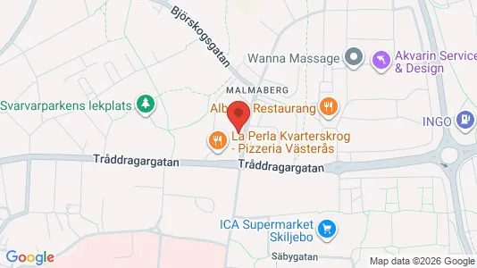 Apartments for rent i Västerås - kort over placeringen