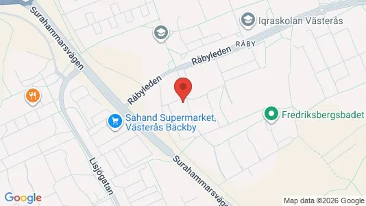 Apartments for rent i Västerås - kort over placeringen