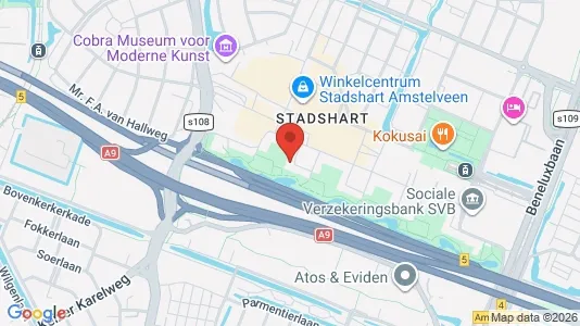 Apartments for rent i Amstelveen - kort over placeringen