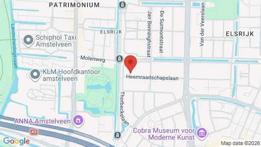 Apartments for rent i Amstelveen - kort over placeringen