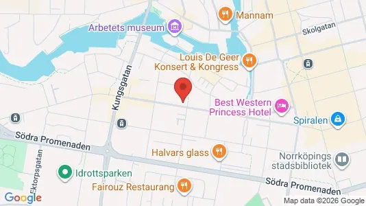 Apartments for rent i Norrköping - kort over placeringen