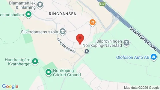 Apartments for rent i Norrköping - kort over placeringen