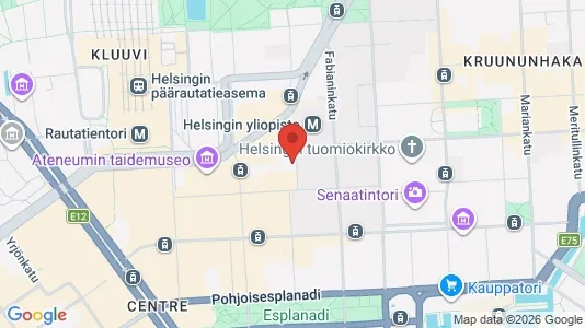 Apartments for rent i Helsinki Eteläinen - kort over placeringen