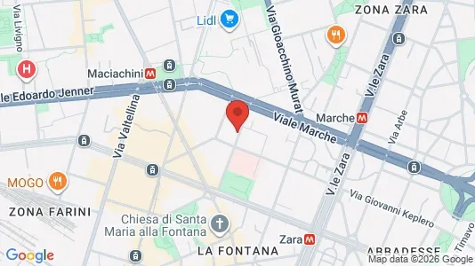 Apartments for rent i Milano Zona 9 - Porta Garibaldi, Niguarda - kort over placeringen