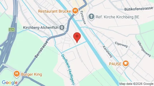 Apartments for rent i Emmental - kort over placeringen