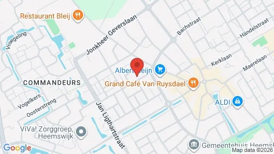 Apartments for rent i Heemskerk - kort over placeringen