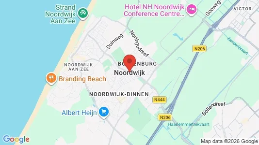 Houses for rent i Noordwijk - kort over placeringen