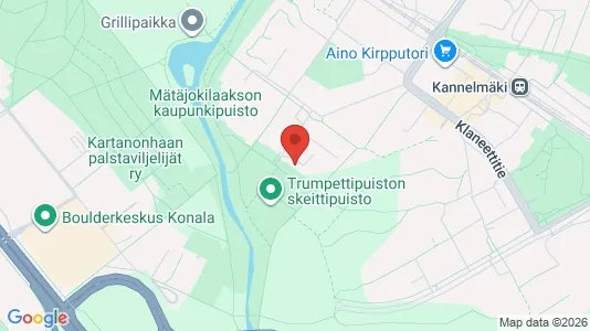 Apartments for rent i Helsinki Läntinen - kort over placeringen