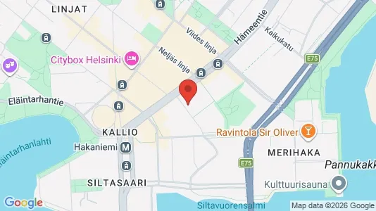Apartments for rent i Helsinki Keskinen - kort over placeringen