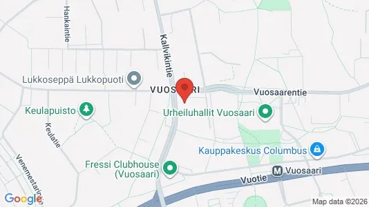 Apartments for rent i Helsinki Itäinen - kort over placeringen
