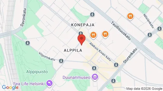Apartments for rent i Helsinki Keskinen - kort over placeringen