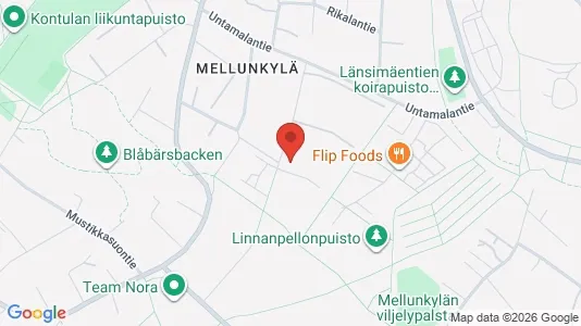 Apartments for rent i Helsinki Itäinen - kort over placeringen