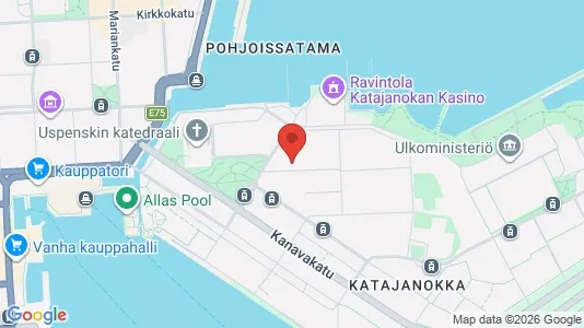 Apartments for rent i Helsinki Eteläinen - kort over placeringen