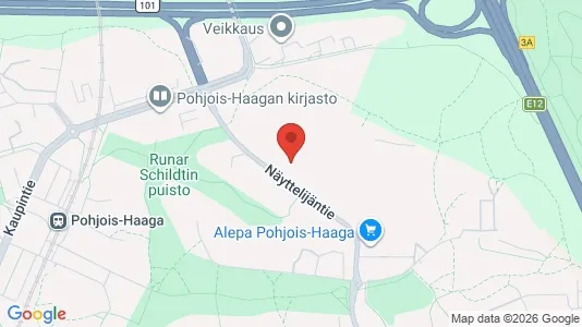 Apartments for rent i Helsinki Läntinen - kort over placeringen