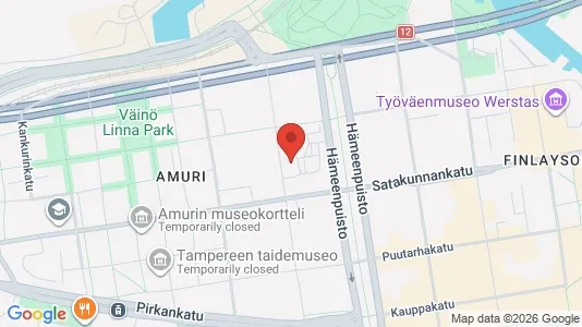 Apartments for rent i Tampere Keskinen - kort over placeringen