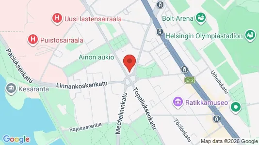 Apartments for rent i Helsinki Eteläinen - kort over placeringen