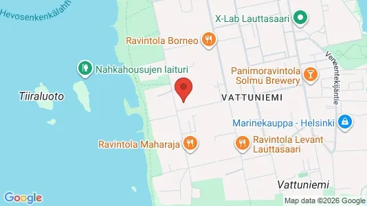Apartments for rent i Helsinki Eteläinen - kort over placeringen