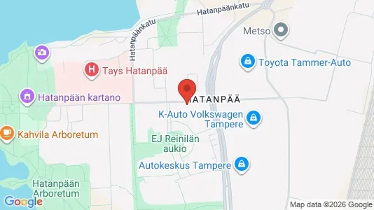 Apartments for rent i Tampere Eteläinen - kort over placeringen