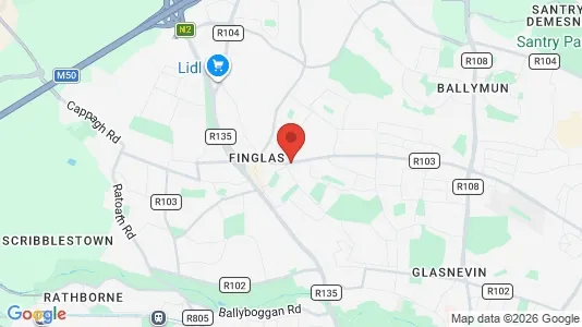 Apartments for rent i Dublin 11 - kort over placeringen