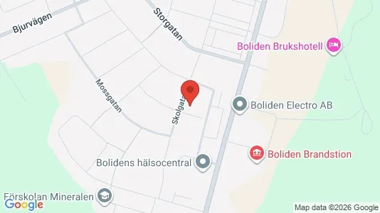 Apartments for rent i Skellefteå - kort over placeringen