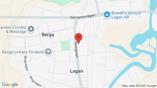 Apartments for rent i Ljungby - kort over placeringen