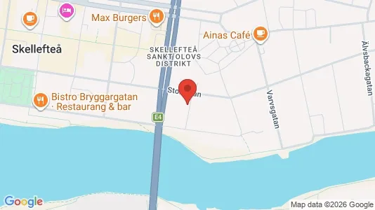 Apartments for rent i Skellefteå - kort over placeringen