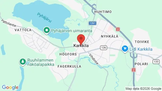 Houses for rent in Karkkila - Photo from Google Street View