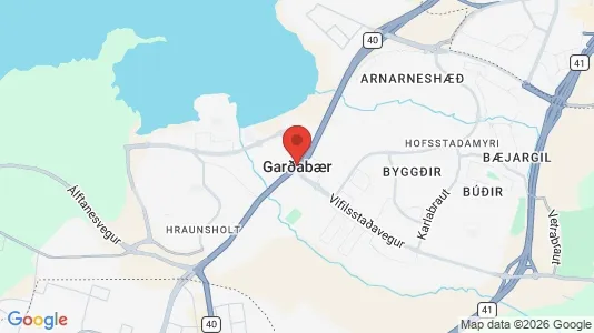 Apartments for rent in Garðabær - Photo from Google Street View