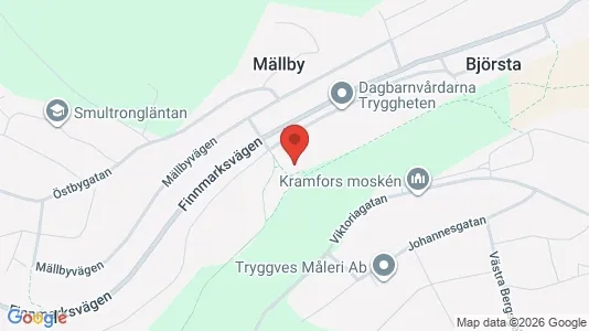 Apartments for rent i Kramfors - kort over placeringen