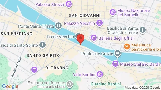 Apartments for rent i Florence - kort over placeringen