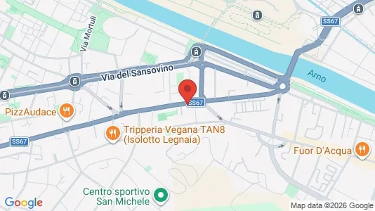 Apartments for rent i Florence - kort over placeringen