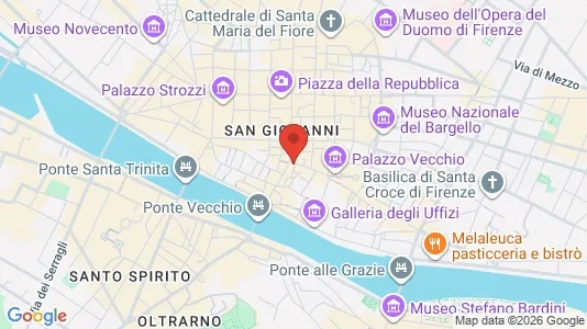 Apartments for rent i Florence - kort over placeringen