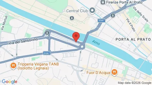 Apartments for rent i Florence - kort over placeringen