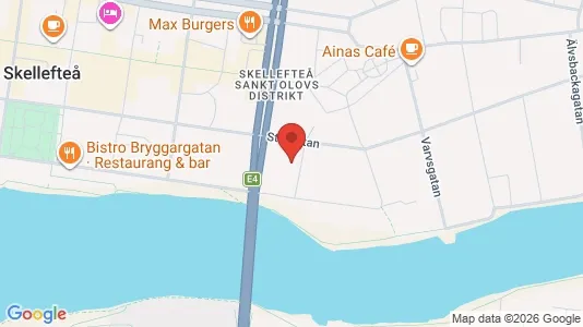 Apartments for rent i Skellefteå - kort over placeringen