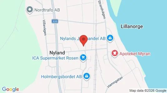 Apartments for rent i Kramfors - kort over placeringen