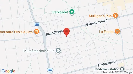 Apartments for rent i Sandviken - kort over placeringen