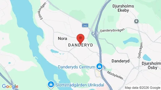 Houses for rent i Danderyd - kort over placeringen