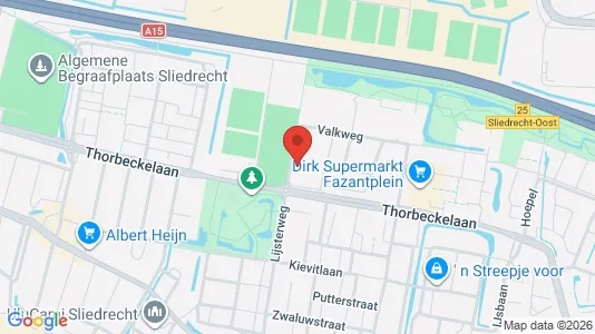 Apartments for rent i Sliedrecht - kort over placeringen